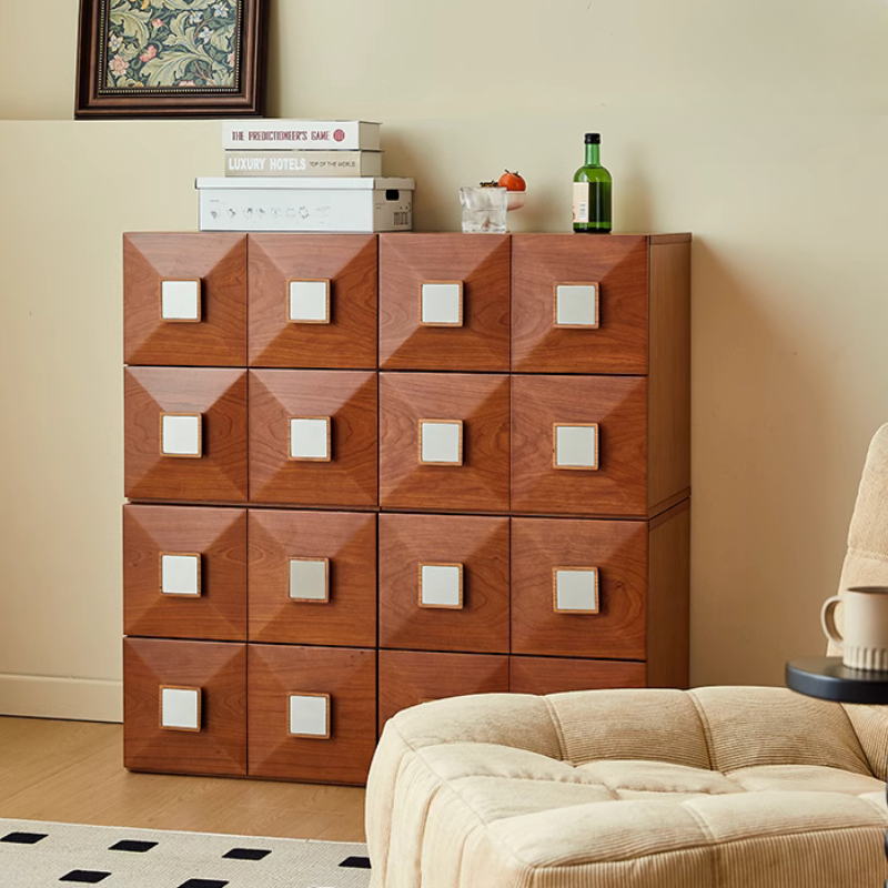 Guertin Wood Storage Cabinet