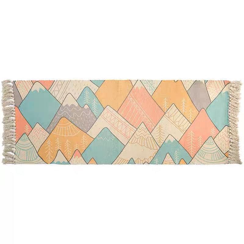 Abigail Morning Greeting Tassel Area Rugs