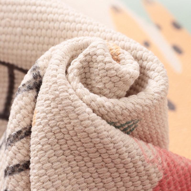 Abigail Morning Greeting Tassel Area Rugs