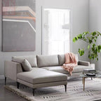 Adams Chaise Sectional Sofa