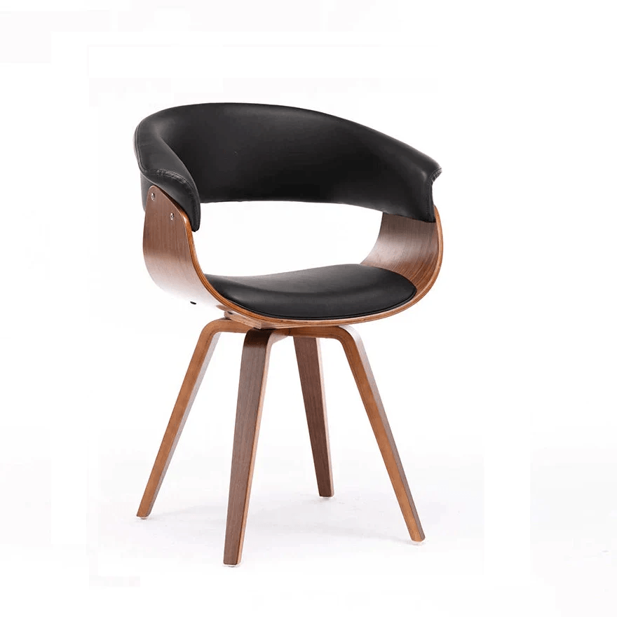 Adelajda Wood Tufted Side Chair