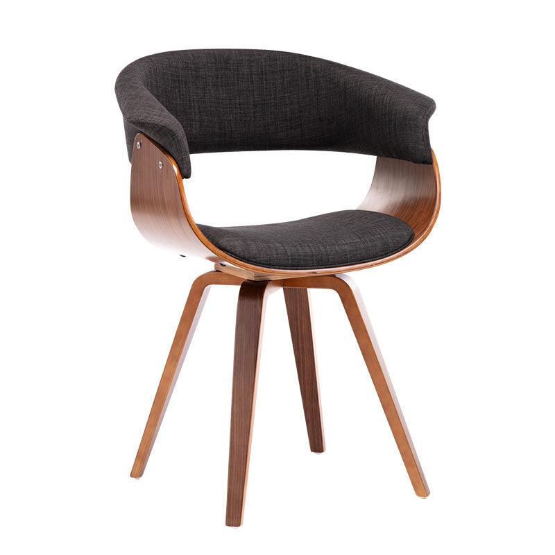 Adelajda Wood Tufted Side Chair