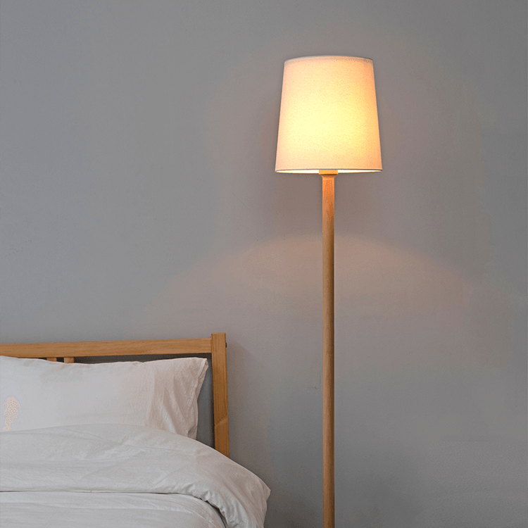 Adelmo Wooden Floor Lamp