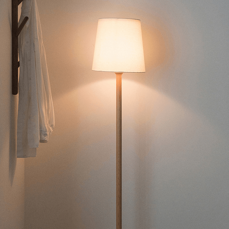 Adelmo Wooden Floor Lamp
