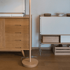 Adelmo Wooden Floor Lamp