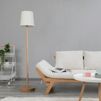 Adelmo Wooden Floor Lamp