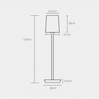 Adelmo Wooden Floor Lamp