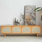 Ake Solid Wood TV Cabinet