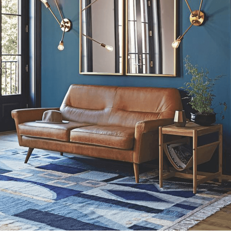 Alrik PU Leather Arm Sofa