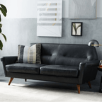 Alrik PU Leather Arm Sofa