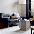 Alrik PU Leather Arm Sofa