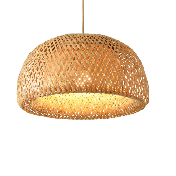 Ambros Oriental Bamboo Pendant Lamp