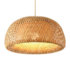 Ambros Oriental Bamboo Pendant Lamp