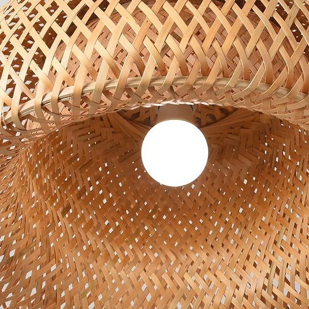 Ambros Oriental Bamboo Pendant Lamp