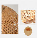 Ambros Oriental Bamboo Pendant Lamp