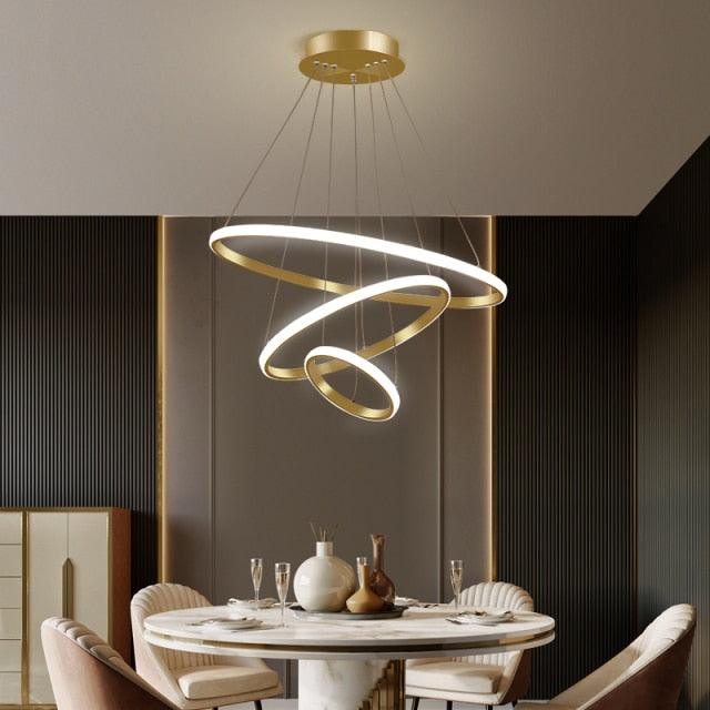 Ambrossi Modern Circular Chandelier