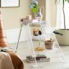 Audrey Acrylic Ladder Side Table