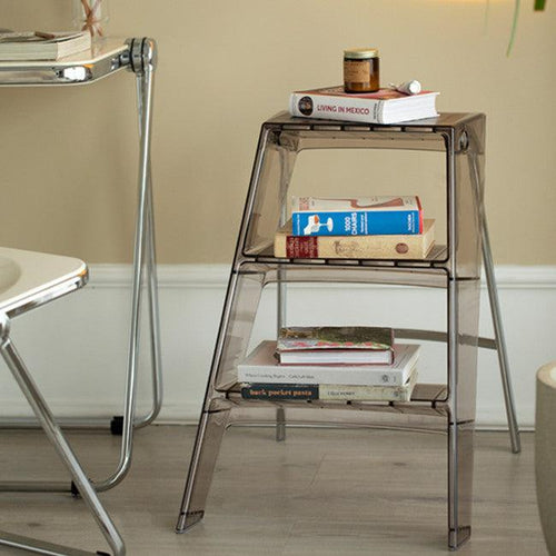 Audrey Acrylic Ladder Side Table
