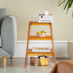 Audrey Acrylic Ladder Side Table