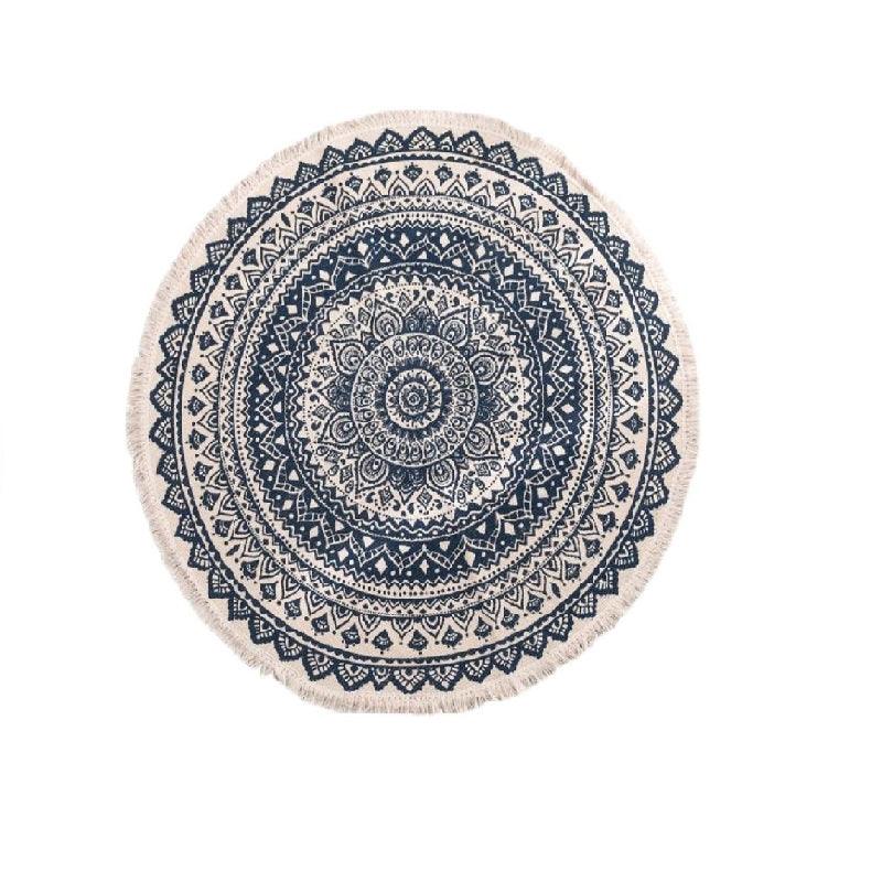 Blooming Lotus Round Rugs