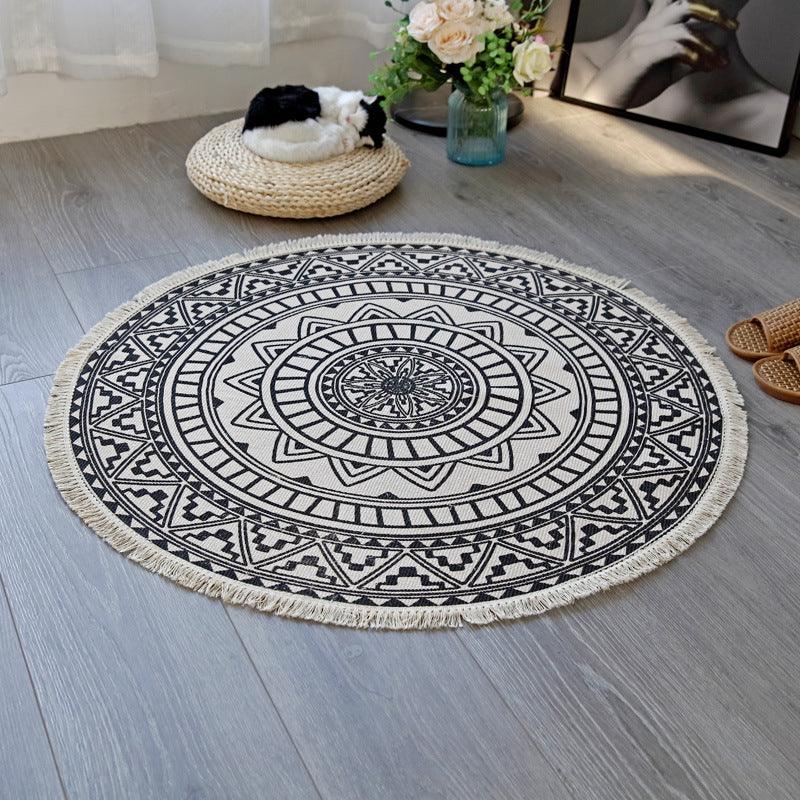 Blooming Lotus Round Rugs