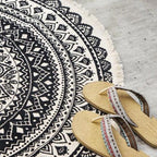 Blooming Lotus Round Rugs