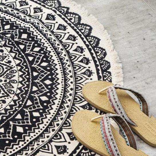 Blooming Lotus Round Rugs