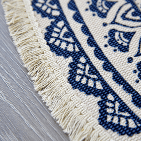 Blooming Lotus Round Rugs