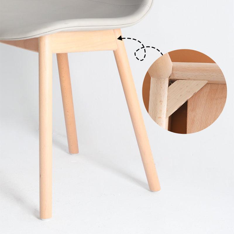 Callie Leather Dining Chair