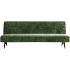 Cosimo Velvet Armless Sofa