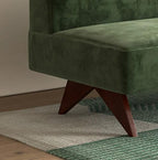 Cosimo Velvet Armless Sofa