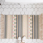 Csenge Cotton Bedroom Rug