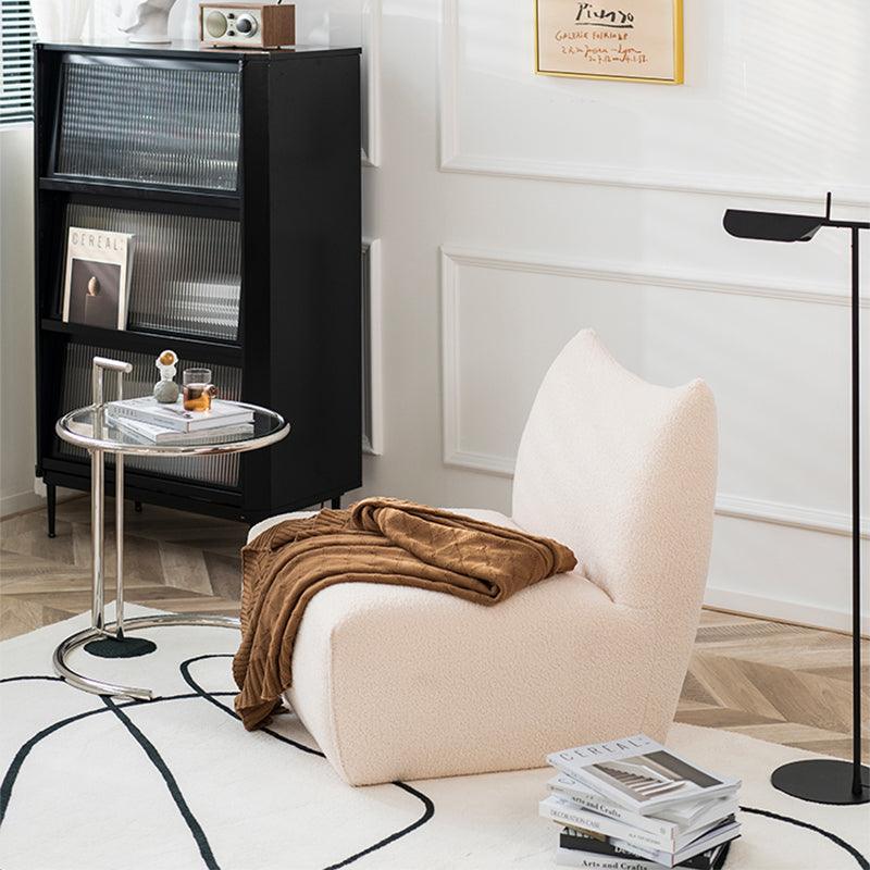 Danica Sherpa Armless chair