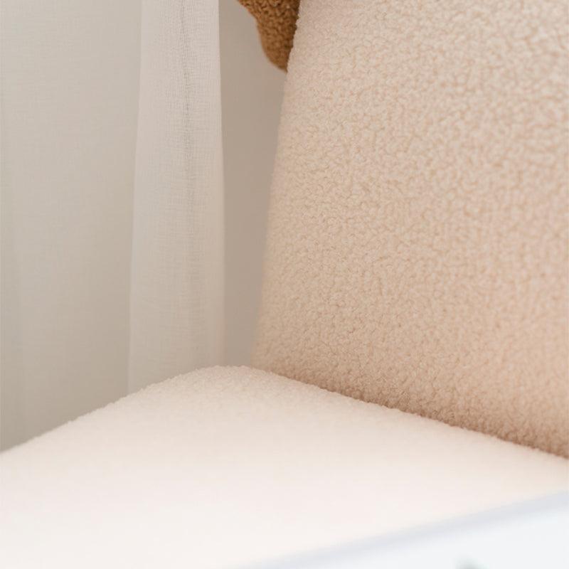 Danica Sherpa Armless chair