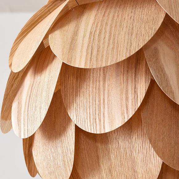 Darina Single Globe Pendant with Scale Accents