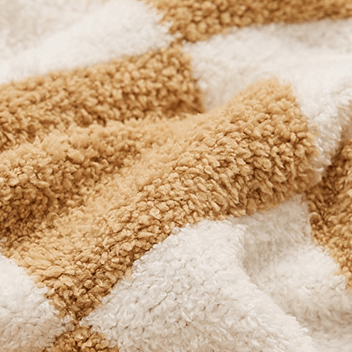 Deborah Checkerboard Throw Blanket