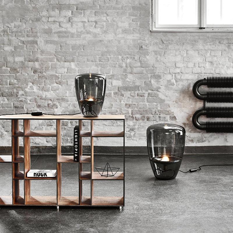 Diana Glass Shade Table Lamp