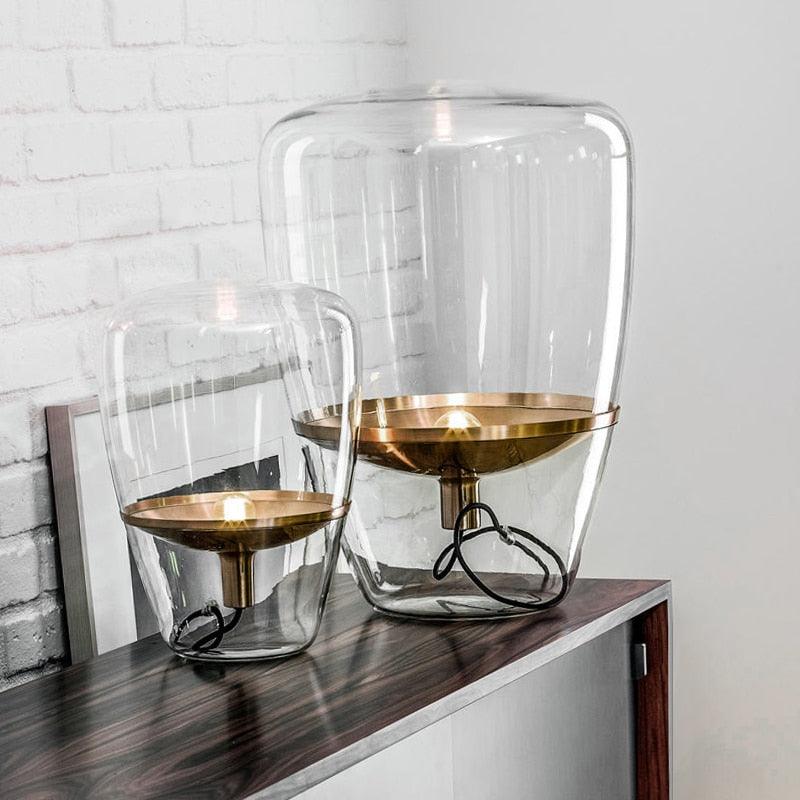 Diana Glass Shade Table Lamp