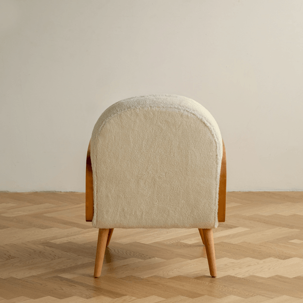 Ela Rattan Arm Lounge Chair