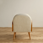 Ela Rattan Arm Lounge Chair