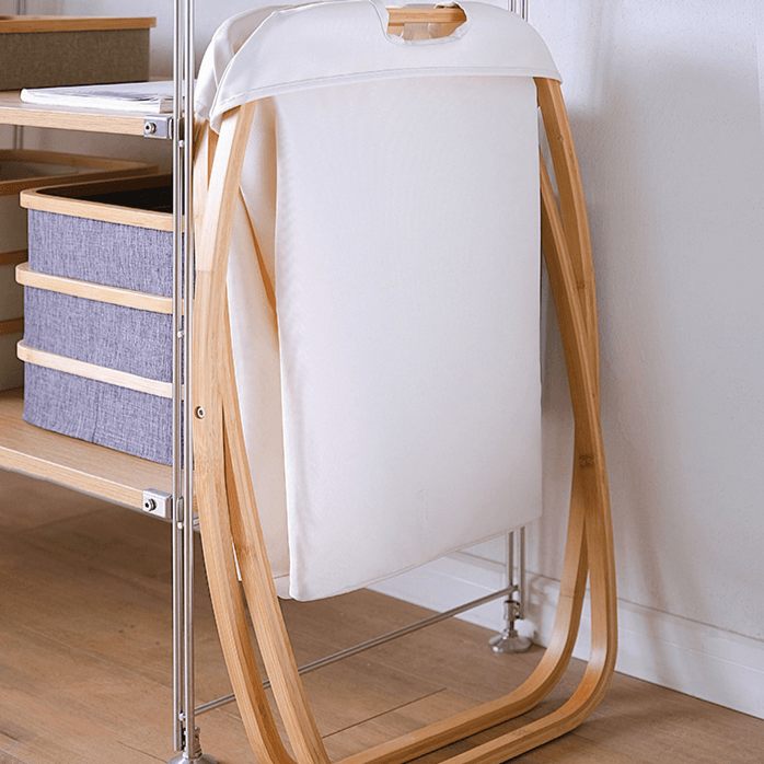 Enim Bamboo Laundry Basket