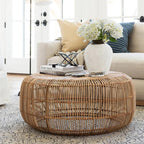 Enzo Hand-woven Rattan Coffee Table