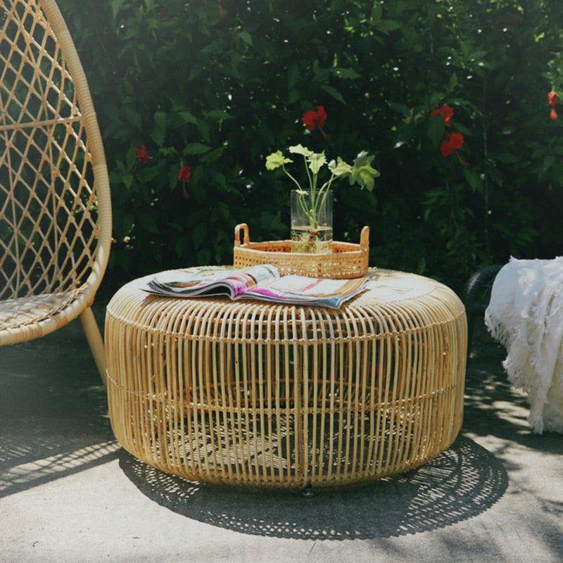 Enzo Hand-woven Rattan Coffee Table