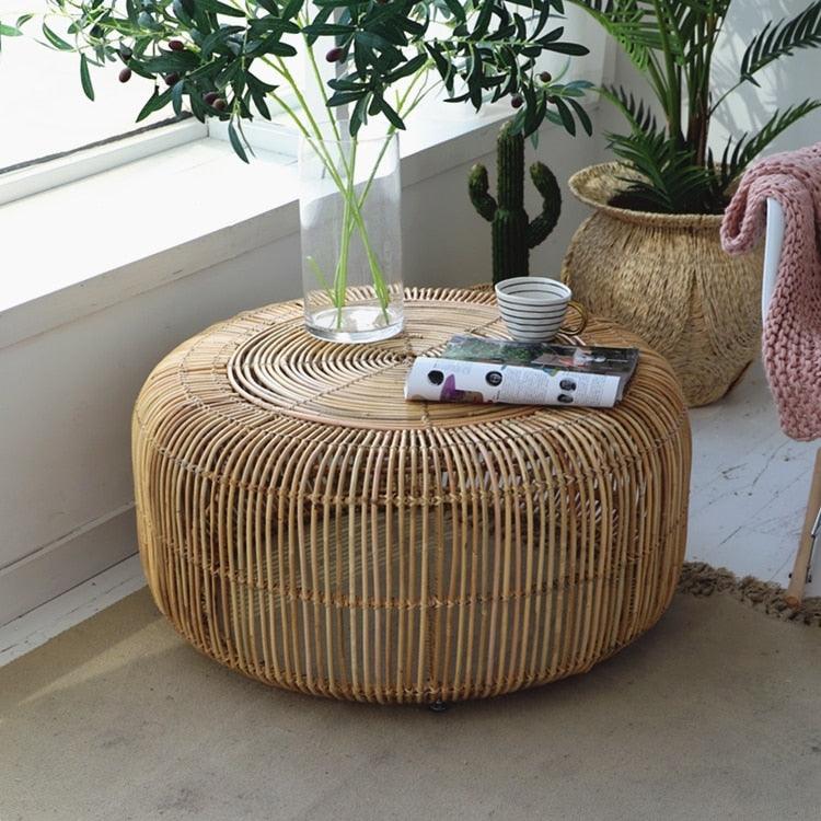 Enzo Hand-woven Rattan Coffee Table