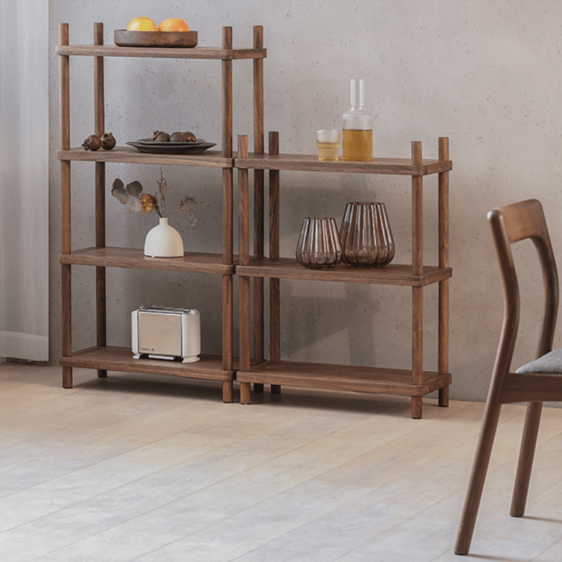 Erika Solid Wood Bookcase