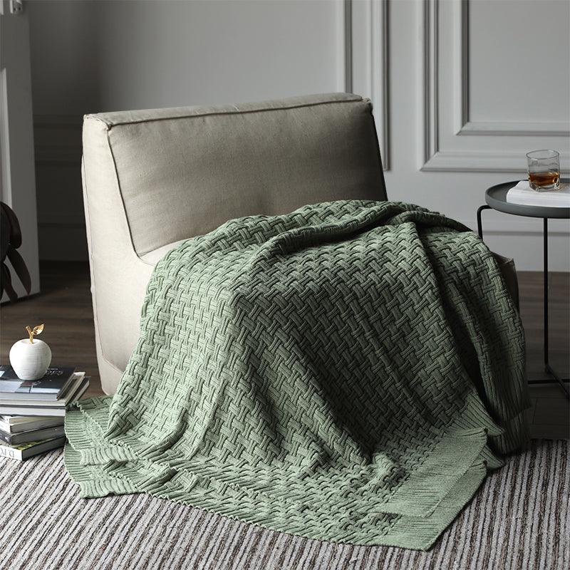 Evelyn Textured Blanket