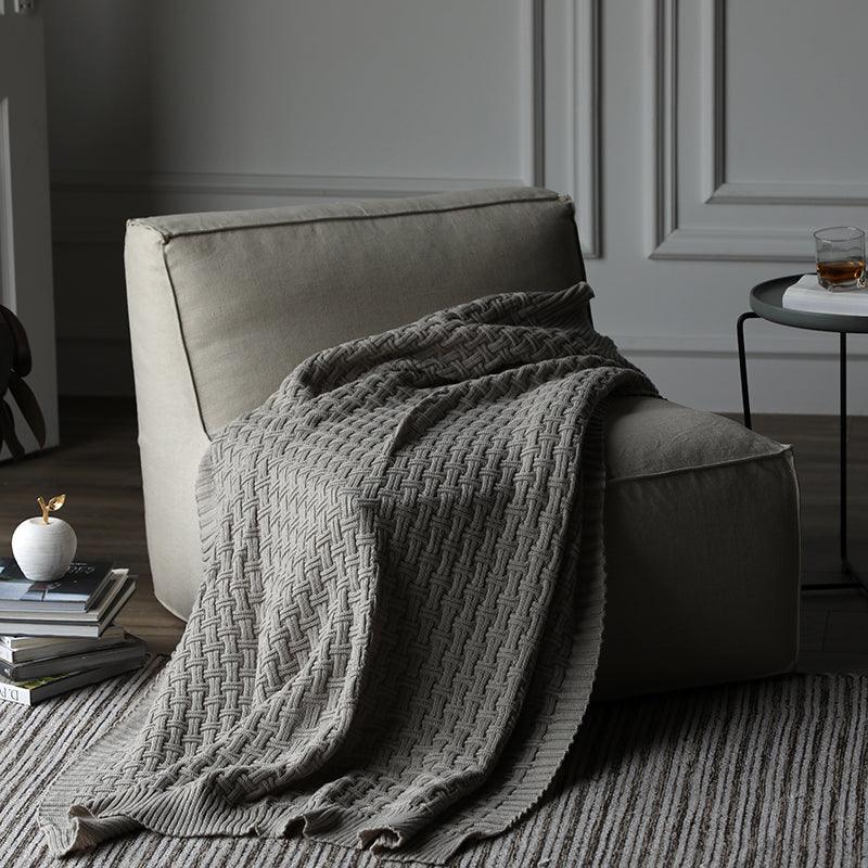 Evelyn Textured Blanket
