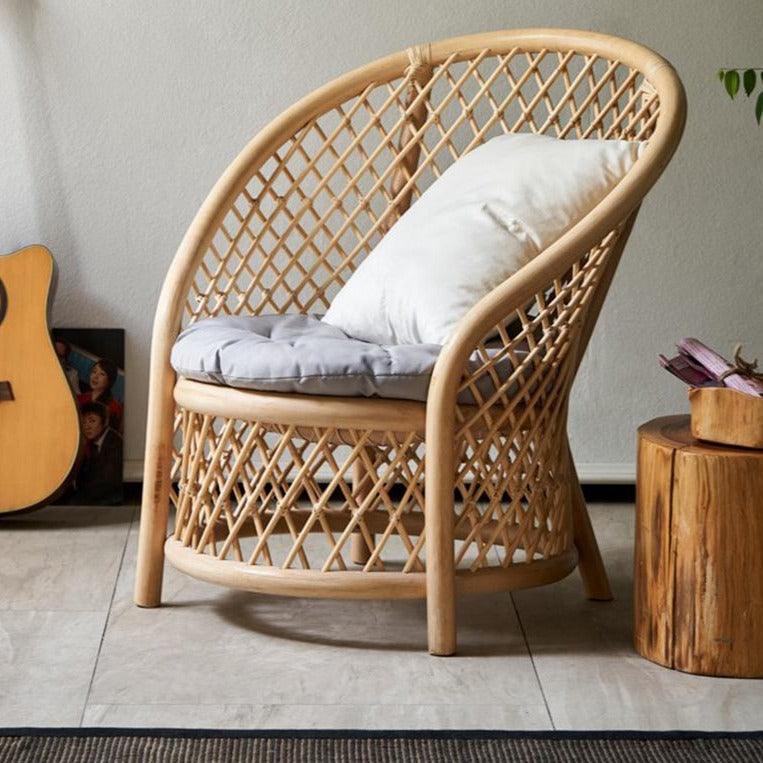 Galyna Rattan Balloon Chair