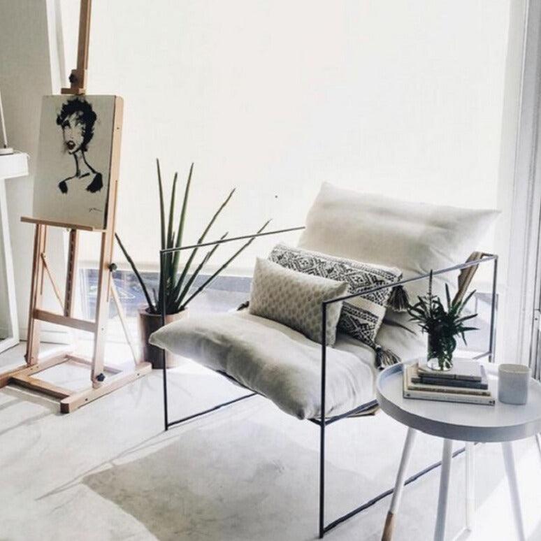 Giacomo Wide Tufted Armchair