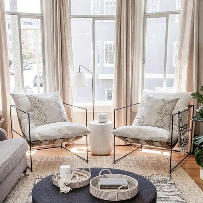 Giacomo Wide Tufted Armchair